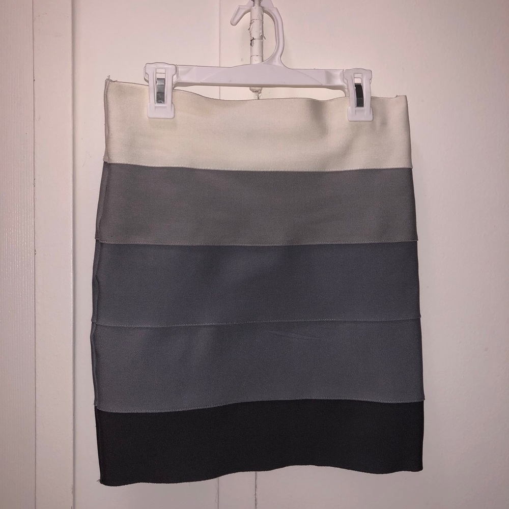 Ombré pencil skirt